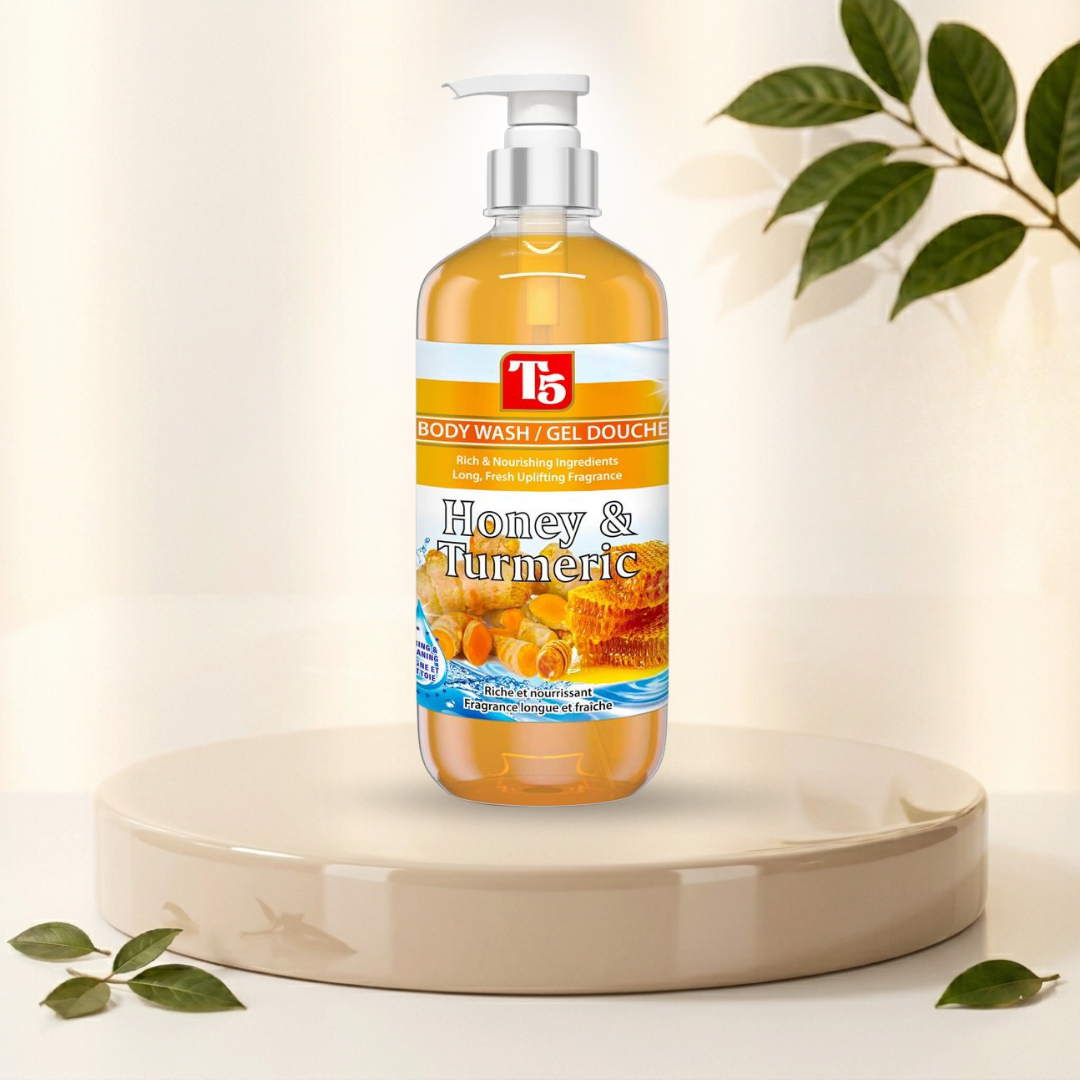 T5 Body Wash/Shower Gel Honey and Turmeric
