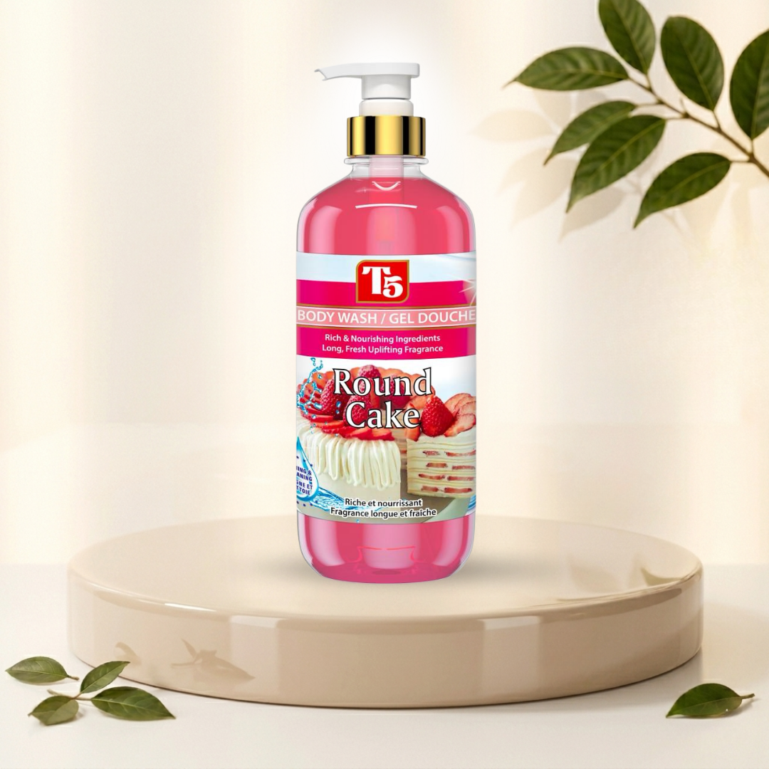 T5 Body Wash/Shower Gel Round Cake